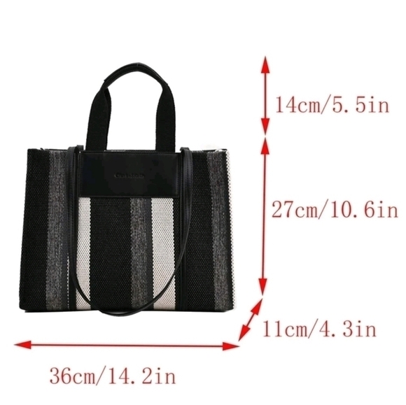 Colorblock Shouder Handle Bag - Picture 7 of 7